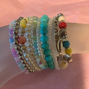Beaded bracelet set fun jewelry